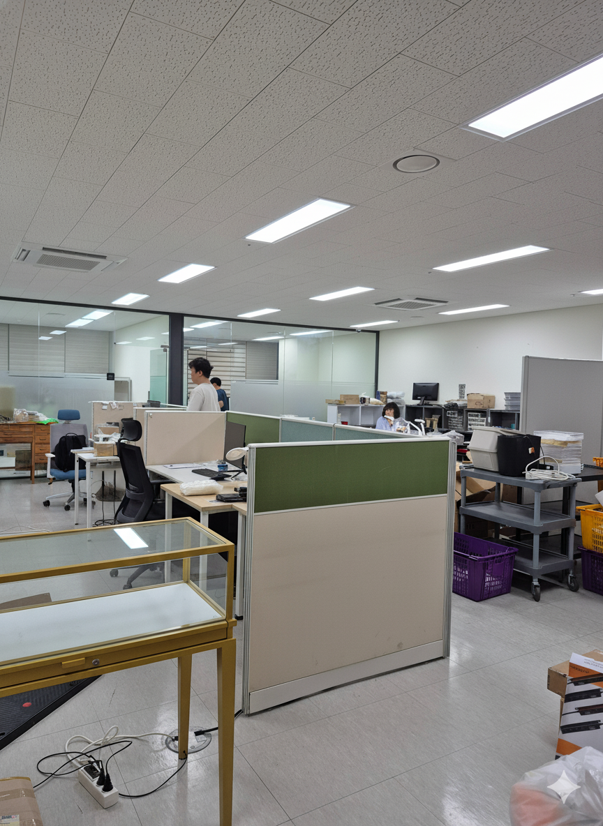TN Silver office floor