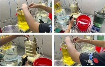 Electroplating process collage
