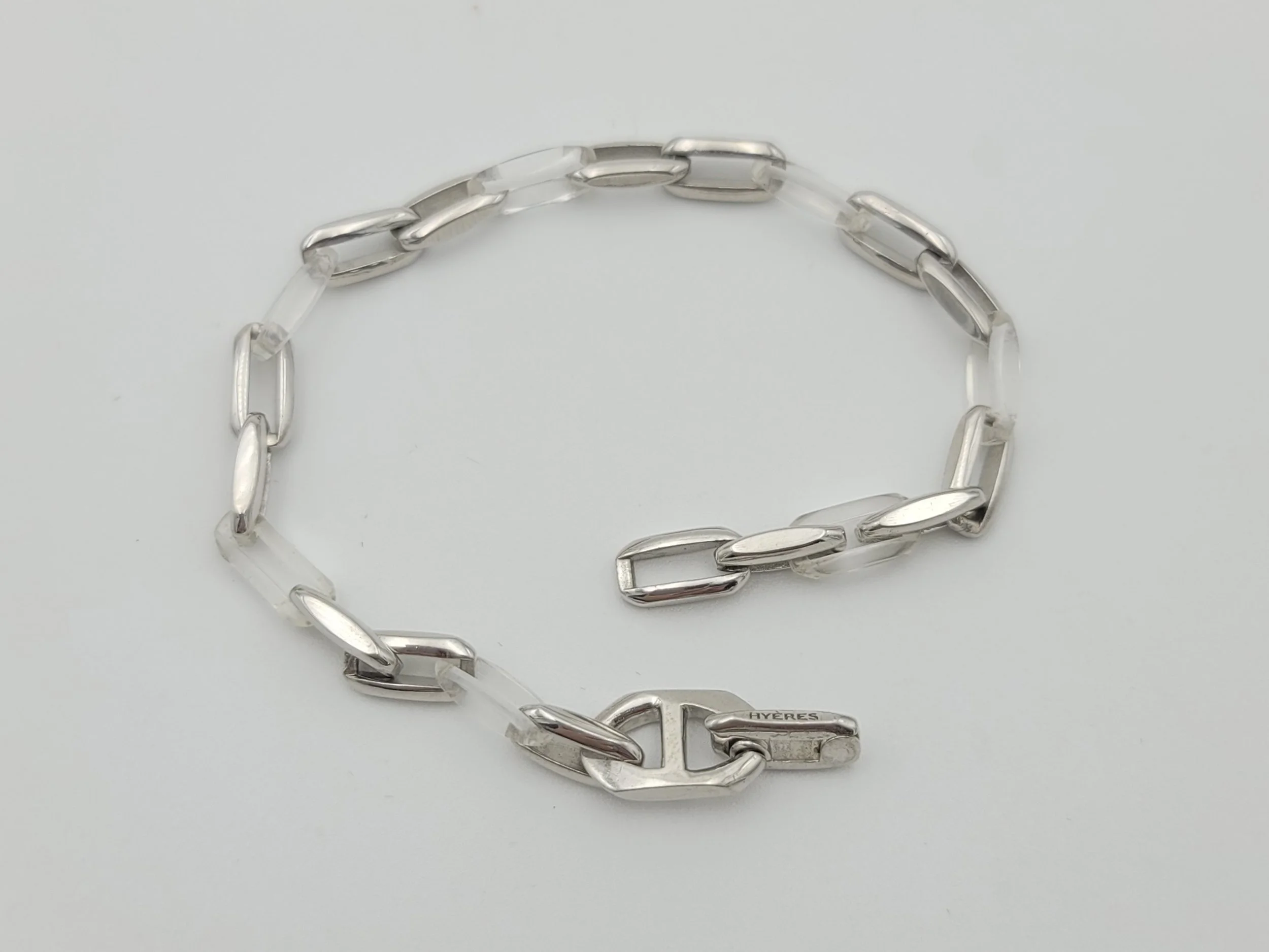 Silver cuff bracelet