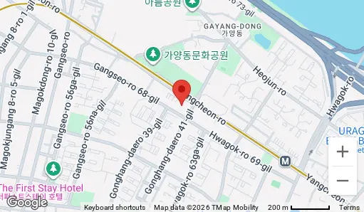 Map showing TN Silver Seoul office location