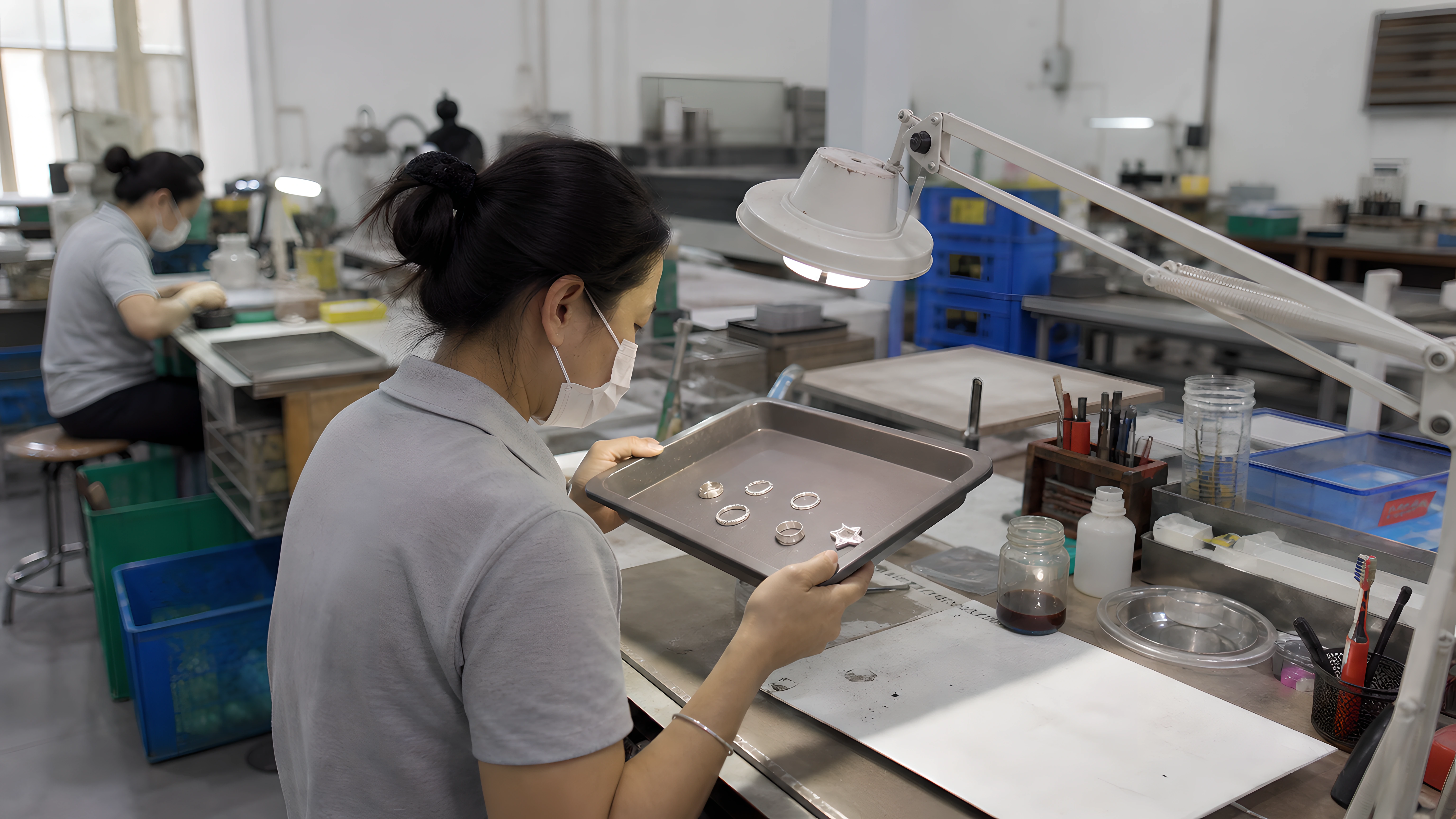Image explaining Sample finishing and inspection